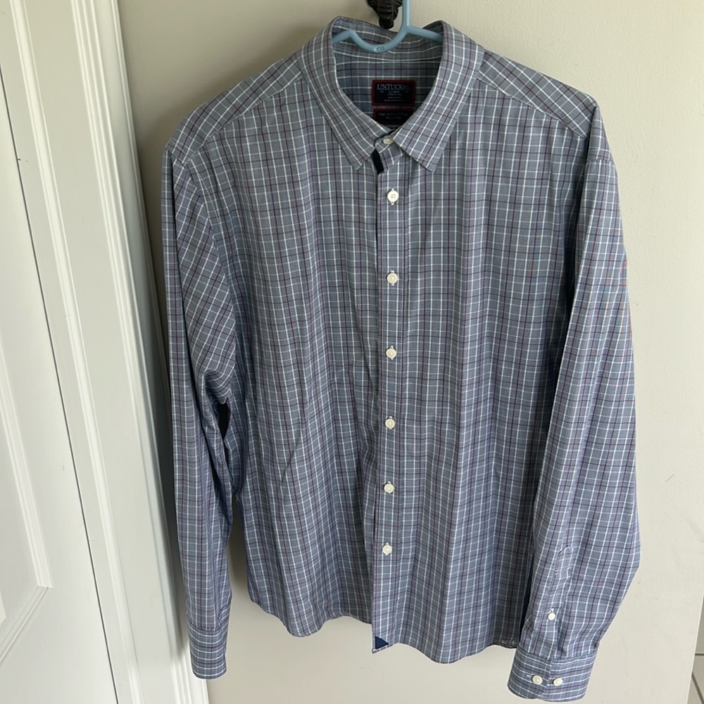 UNTUCKit Long Sleeve Shirt - Size Large